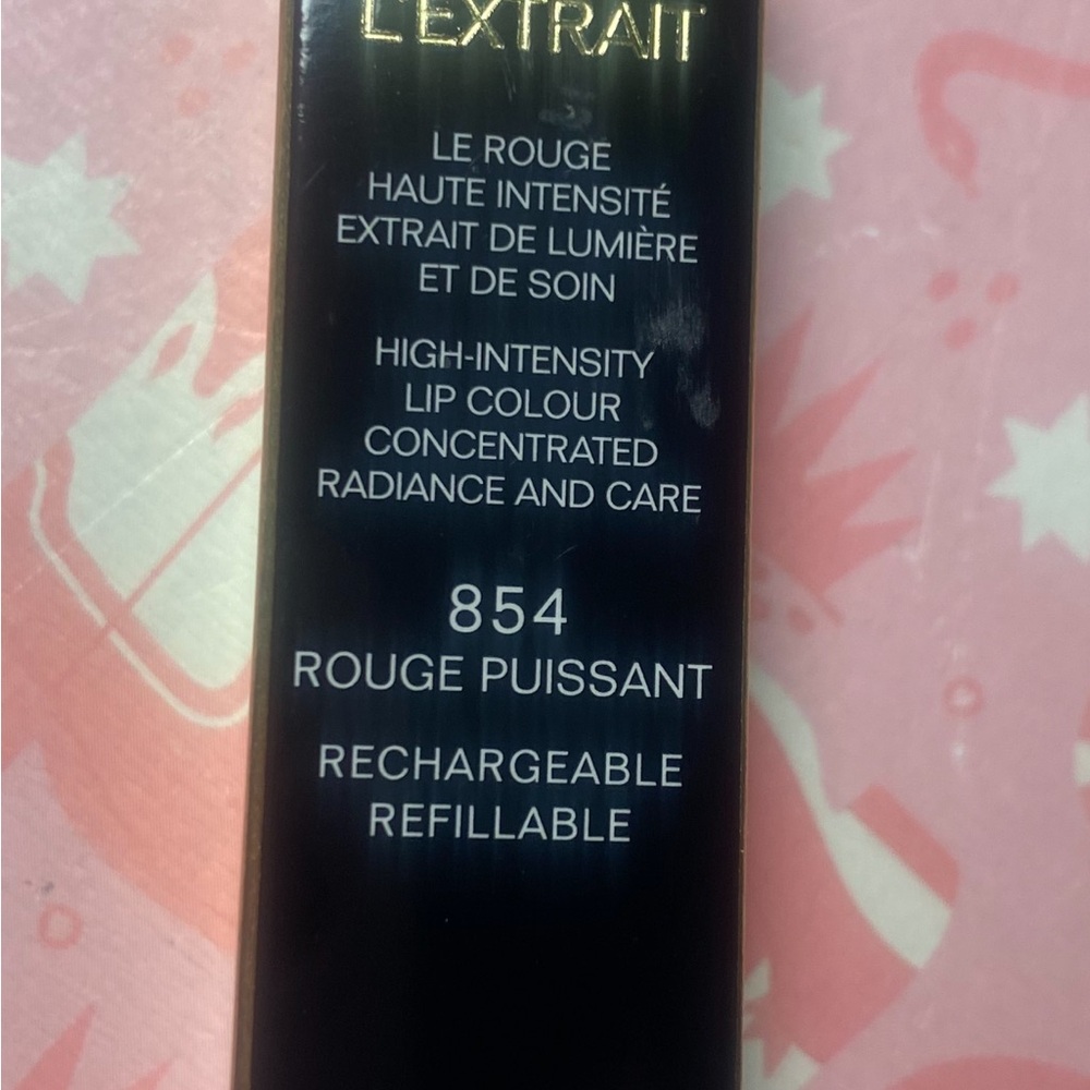 L'Extrait High-Intensity Lip Colour 854 Rouge Puissant